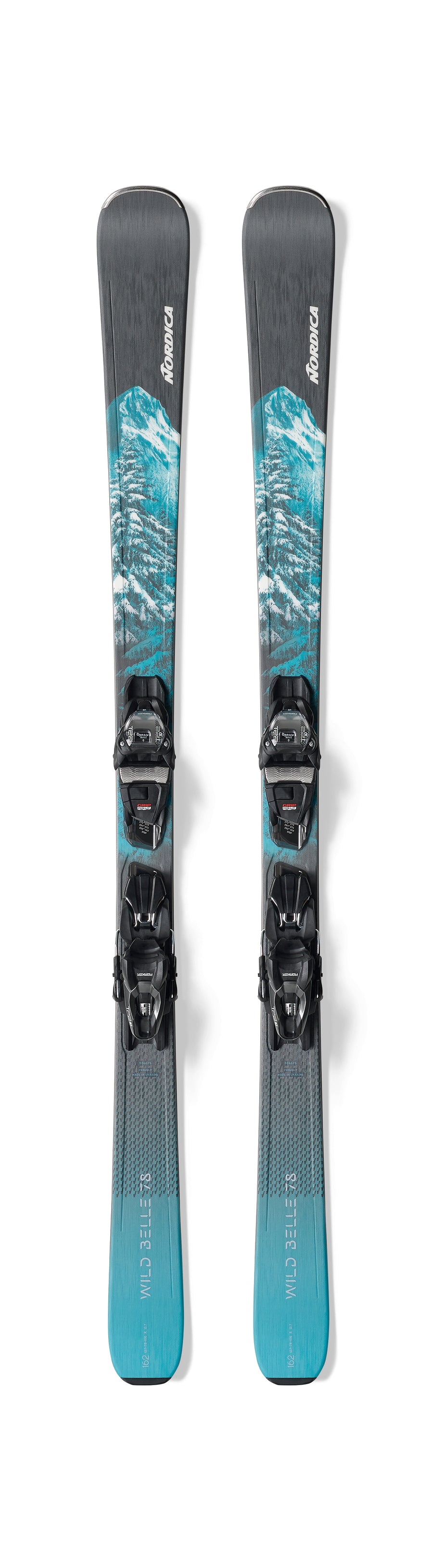 Nordica Wild Belle 78 Ca Skis 2024 w/bindings