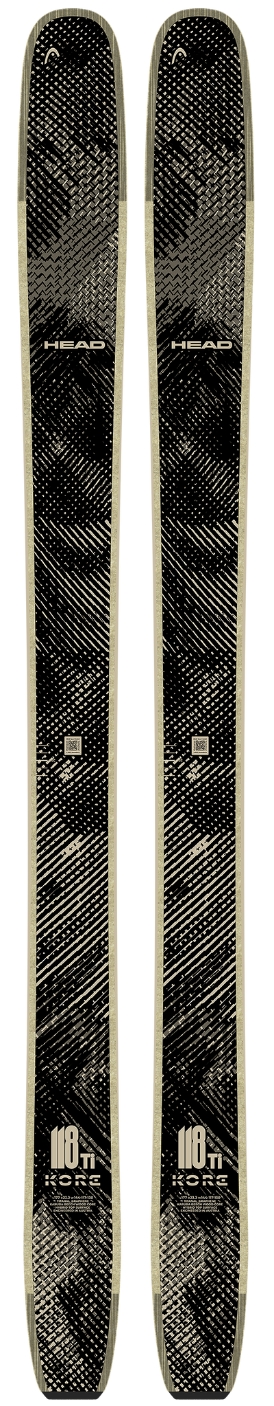 Head KORE 118 Ti bk/bg 2027