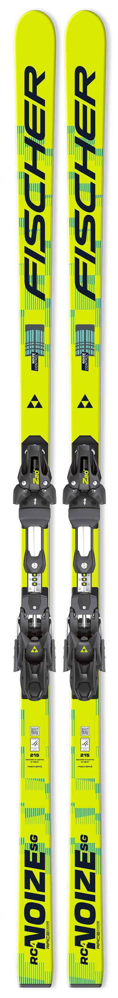 Fischer RC4 Worldcup SG Junior H-Plate 2027 (SKI ONLY-BINDING NOT INCLUDED)