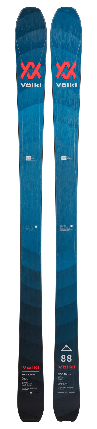 Volkl Rise Above 88 Skis 2026