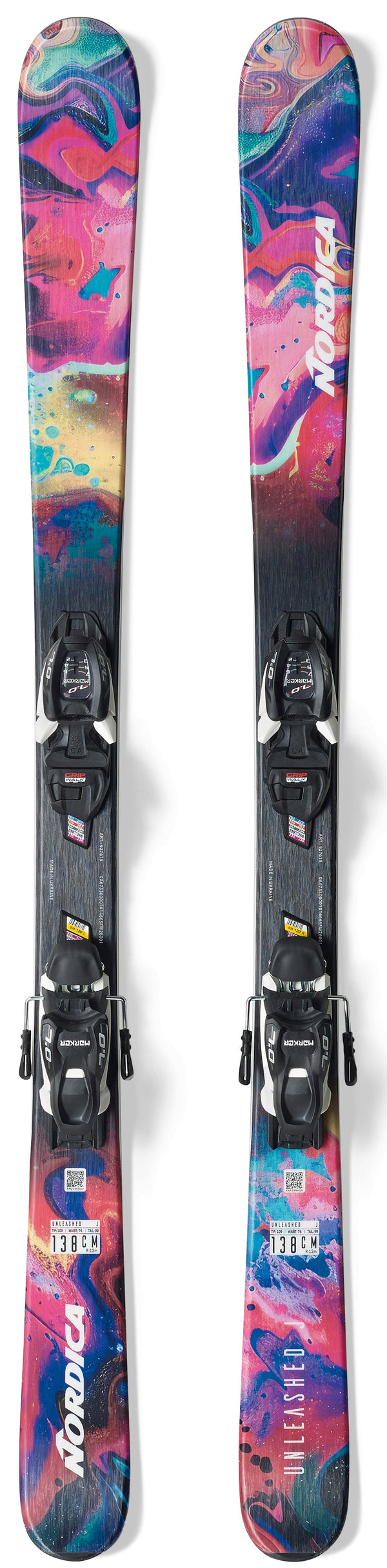 Nordica Unleashed J + JR 7.0 WB 2027 - Ski Depot / RaceSkis.com