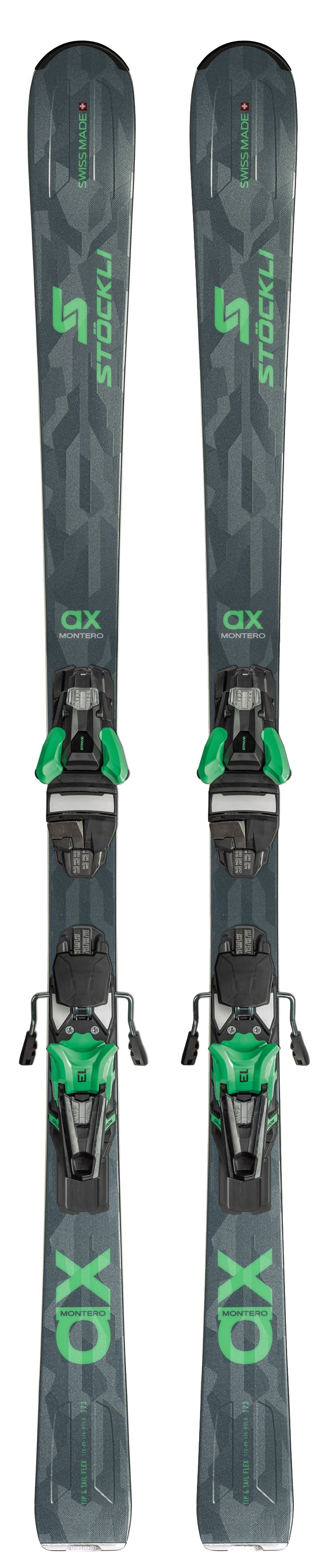 Stockli Montero AR Skis 2025 w/ Strive 13 Bindings Ski Depot /