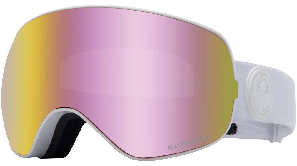 Dragon X2s - Whiteout With Lumalens Pink Ion And Lumalens Dark Smoke