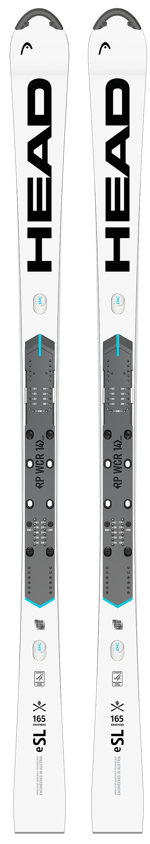 Head WCR e-SL Rebel  FIS SW  RP W 2027