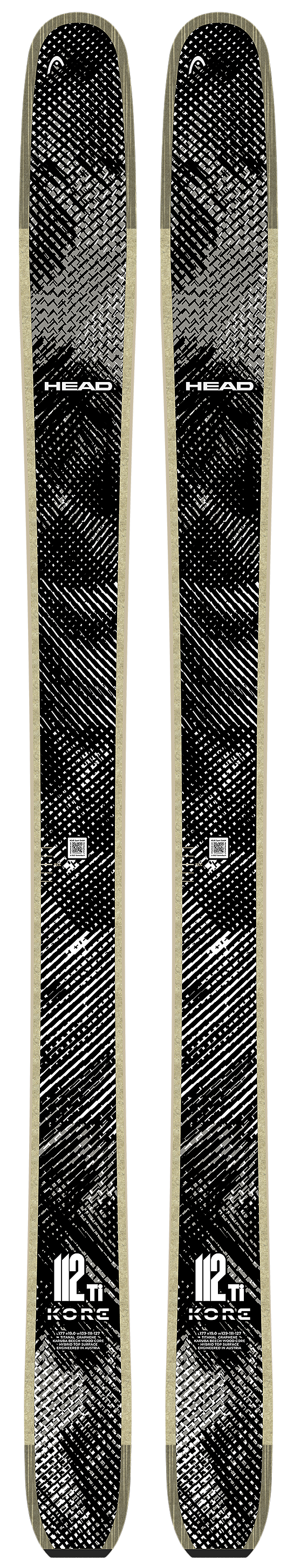 Head KORE 112 Ti bk/wh 2027 - Ski Depot / RaceSkis.com
