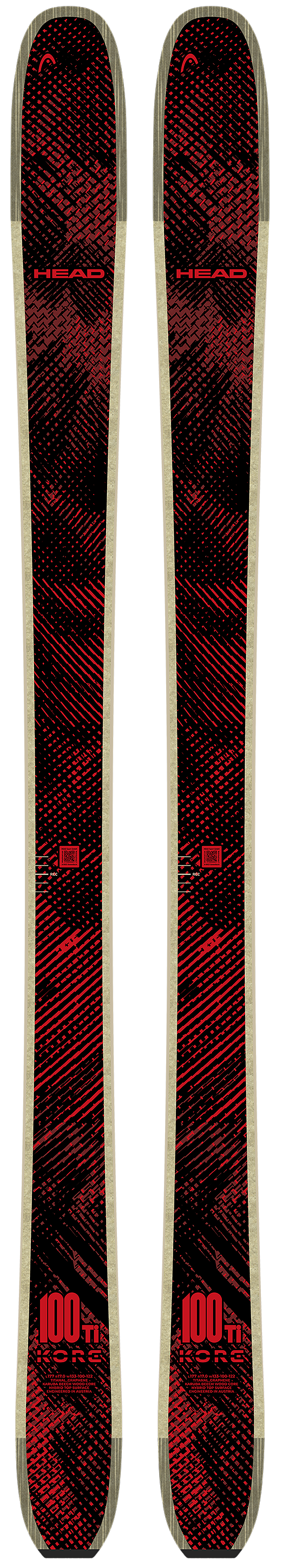 Head KORE 100 Ti bk/rd 2027