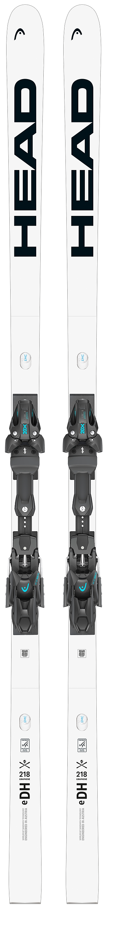 Head WCR e-DH 218 Rebel RP 2027 (SKI ONLY) BINDING NOT INCLUDED
