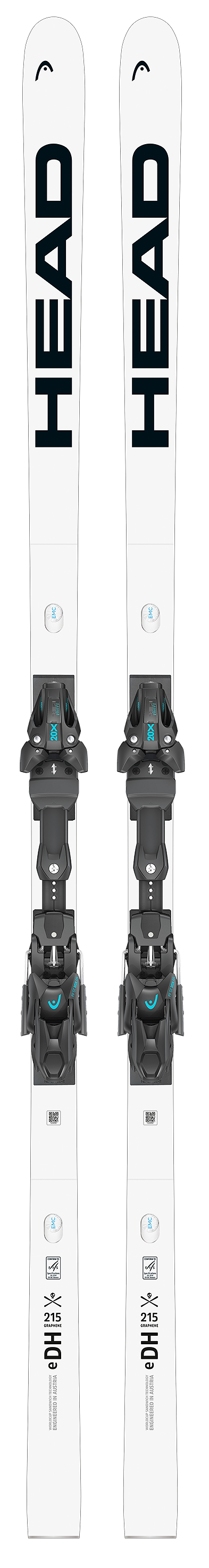 Head WCR e-DH 215 Rebel RP 2027 ( SKI ONLY) BINDING NOT INCLUDED
