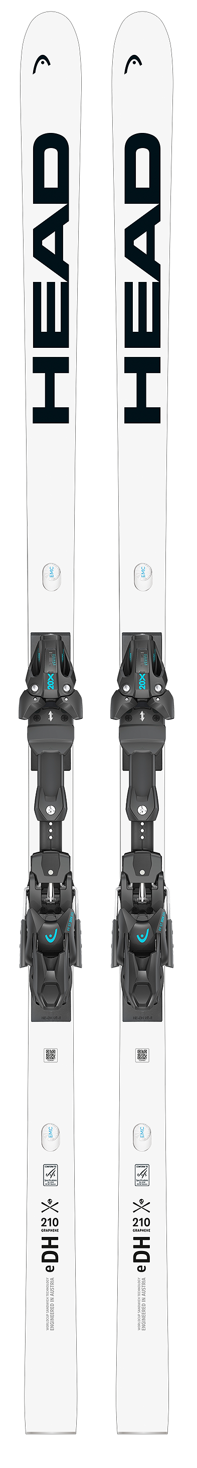 Head WCR e-DH 210 Rebel RP 2027 (SKI ONLY) BINDING NOT INCLUDED