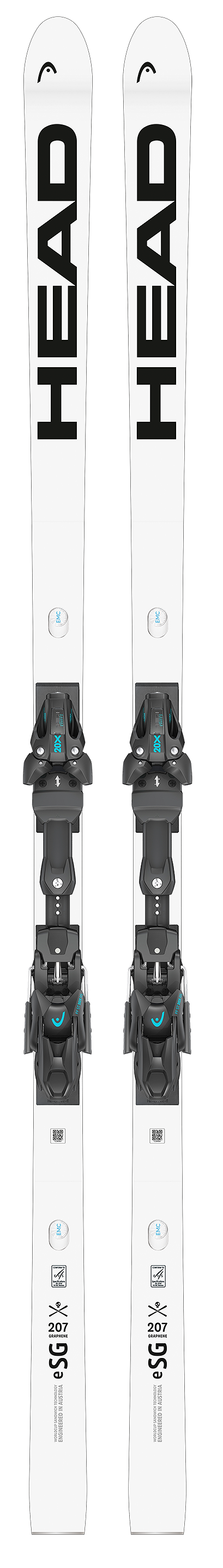 Head WCR e-SG 207 W Rebel RP 2027 (SKI ONLY) BINDING NOT INCLUDED