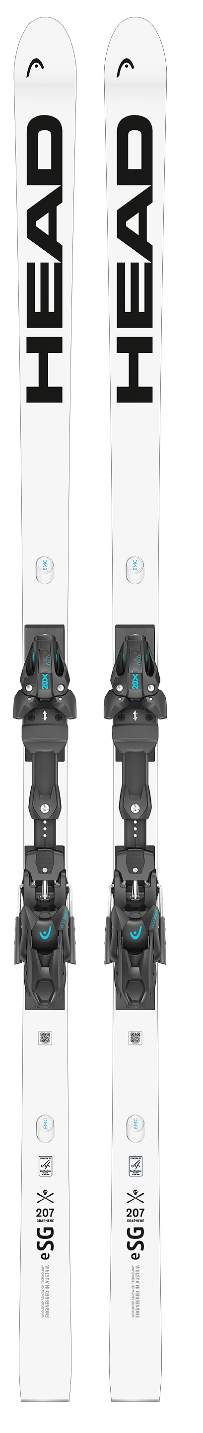 Head WCR e-SG 207 M Rebel RP 2027 (SKI ONLY) BINDING NOT INCLUDED