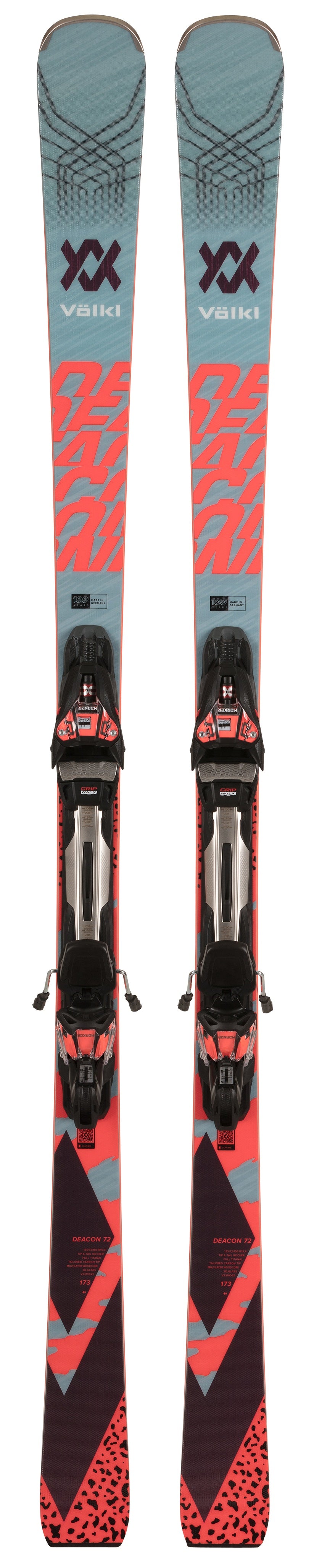 Volkl Deacon 72 RMotion Skis 2024 w/bindings