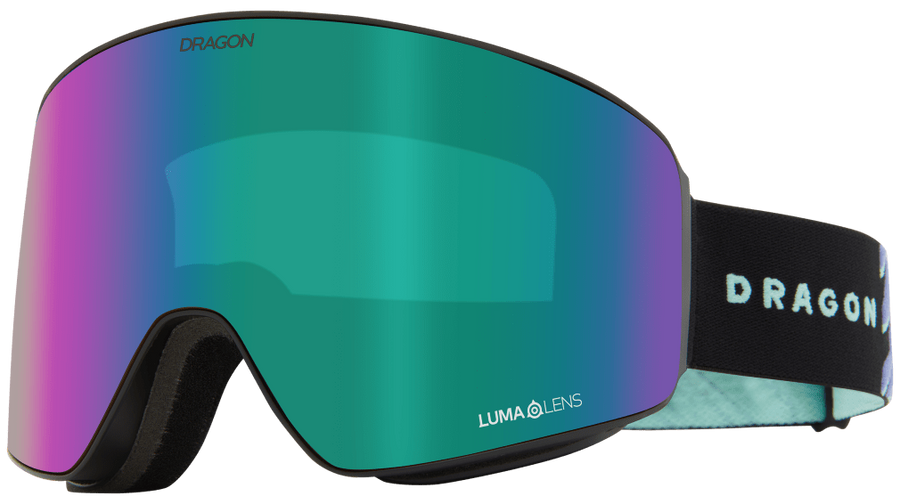 Dragon PXV -Coolwave with Lumalens Celeste Infrared & Lumalens Amber Bonus Lens