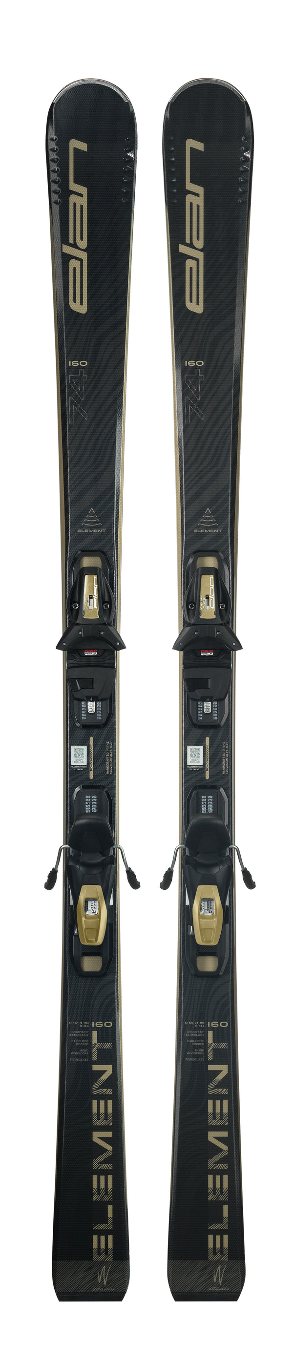 Elan ELEMENT 74 W BLACK Shift X EL 9.0 2026 - Ski Depot / RaceSkis.com