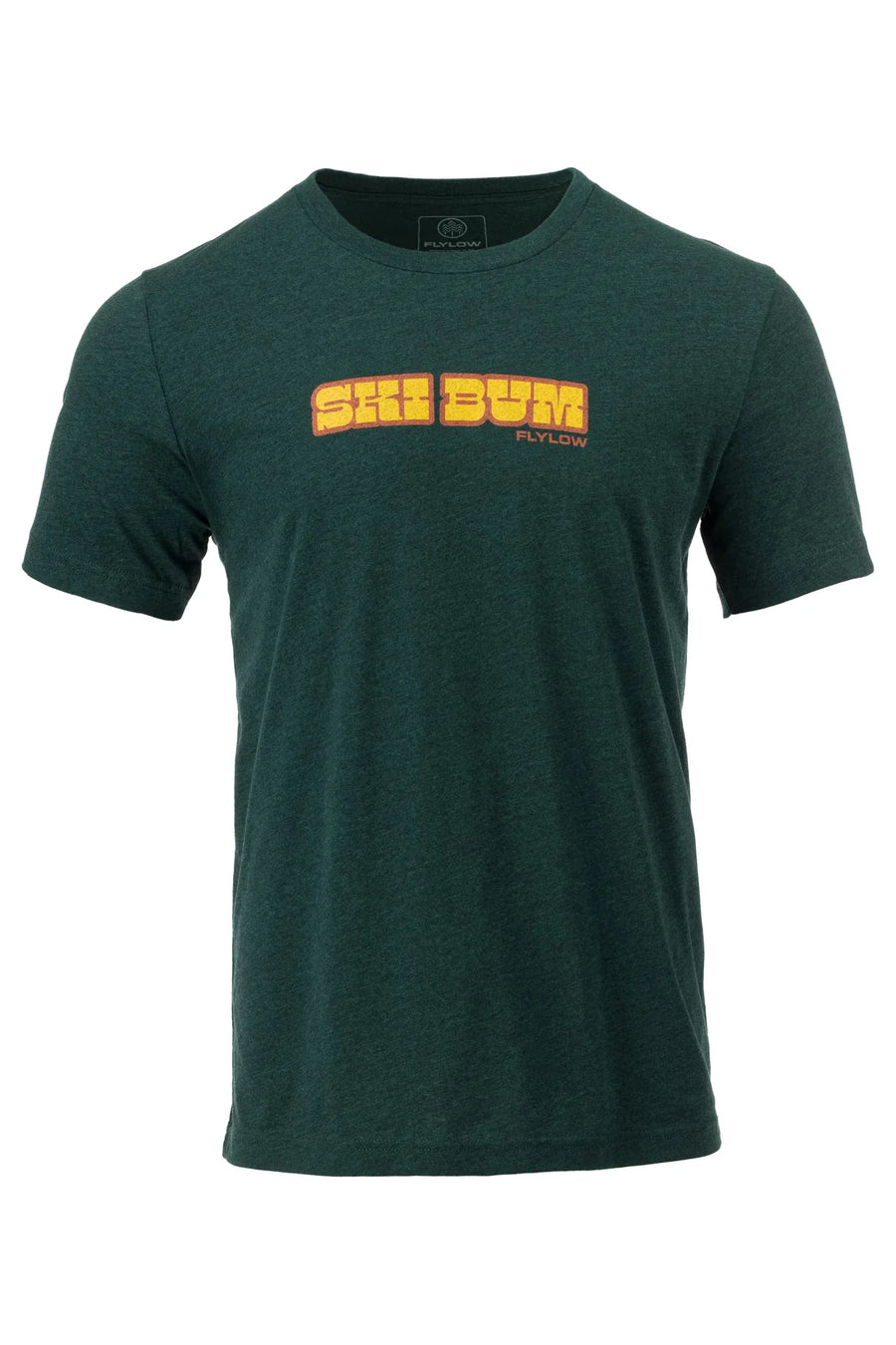 Flylow Ski Bum Tee - Evergreen Heather