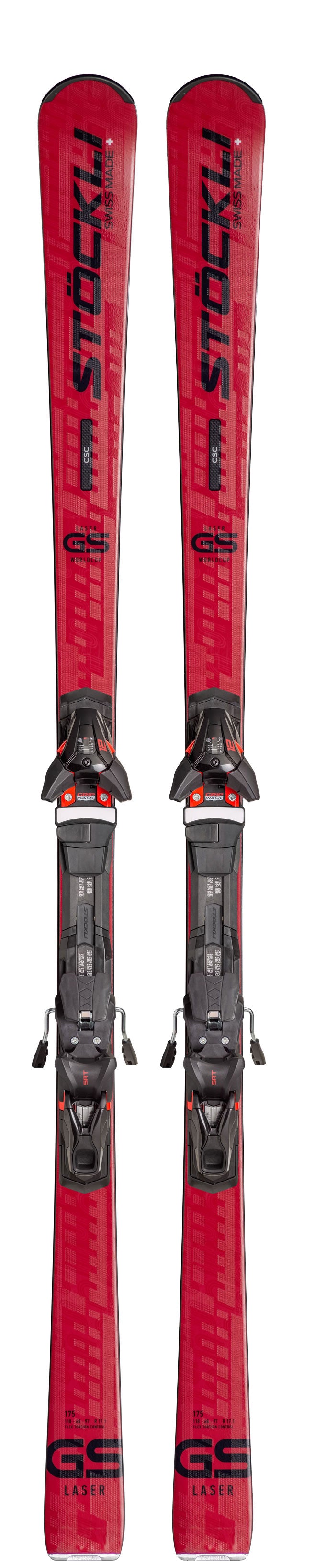 Stockli Laser GS JR FIS Skis 2024 w/10 din WRT bindings