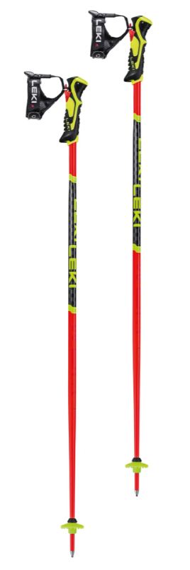 速くおよび自由な WCR Leki Lite RaceSkis.com / Depot Ski - Poles Ski 3D SL ストック