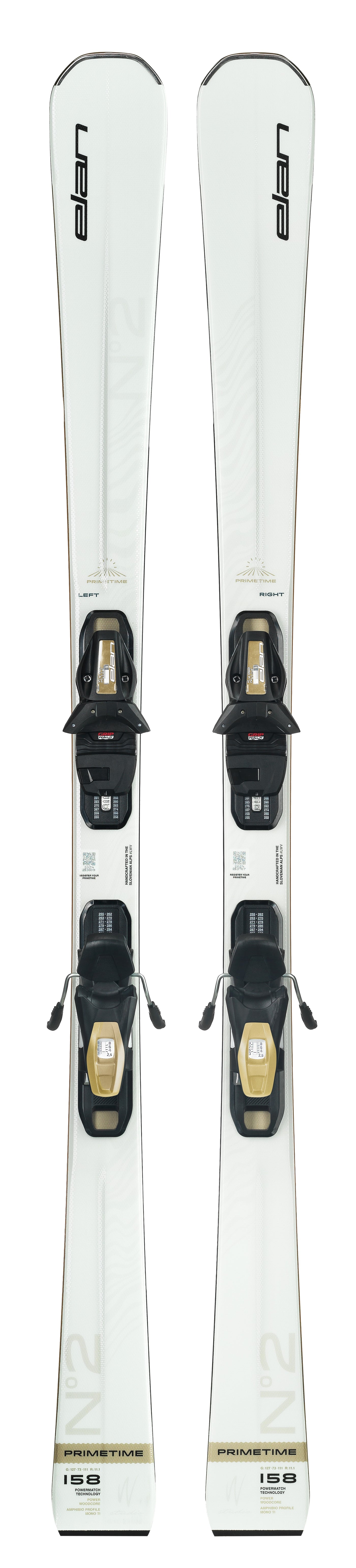 Elan PRIMETIME N°2 W White Shift X EL 9.0 2026