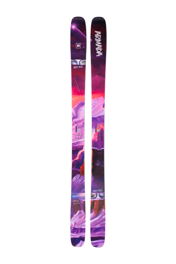 スキー armada arv 100 165 NR STRIVE 13 GW Demo Armada ARV 100 Skis w/ Strive 13 Demo Bindings 2025 - 179cm