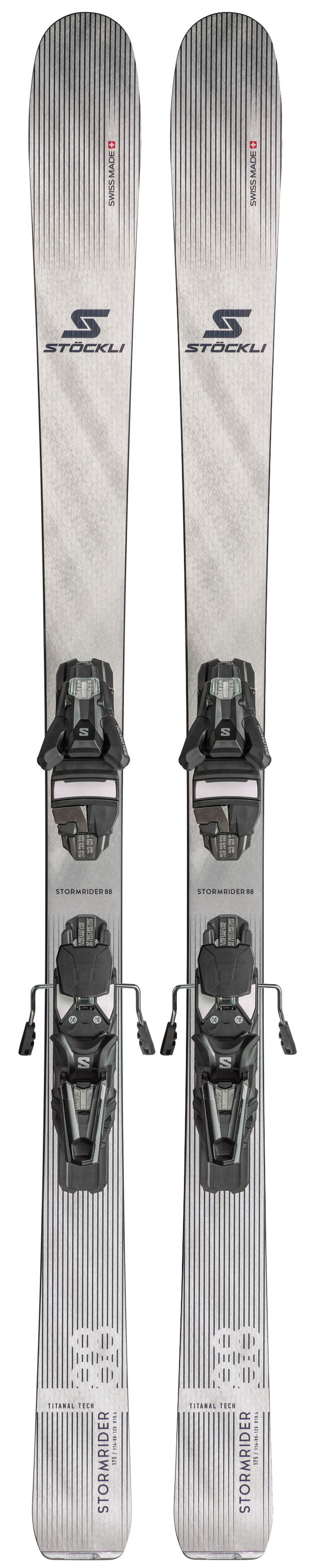 Stockli Stormrider 88 Skis 2024 w/ Strive 13 bindings