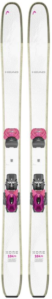Head KORE 104 Ti W wh/pi 2026 Ski Only