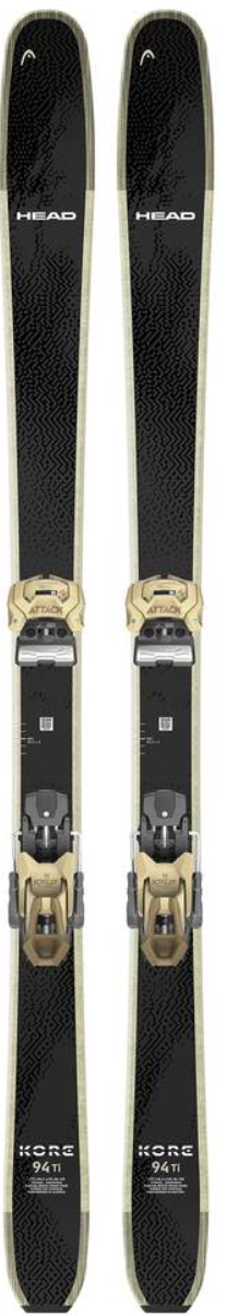Head KORE 94 Ti bk/bg 2026 Ski Only