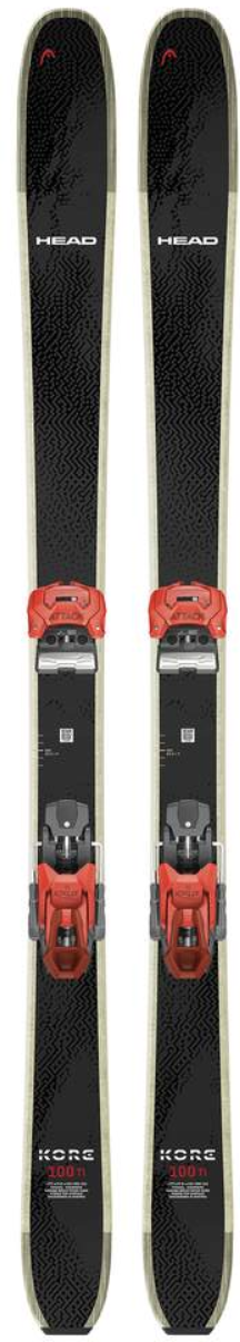 Head KORE 100 Ti bk/rd 2026 Ski Only