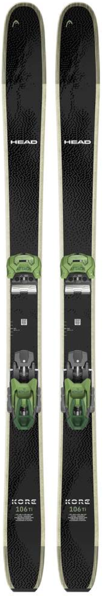 Head Kore 106 Ti bk/ge 2026 Ski Only