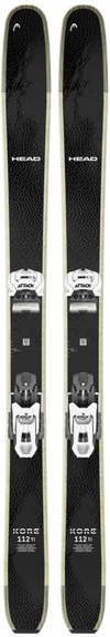 Head KORE 112 Ti bk/wh 2026 Ski Only