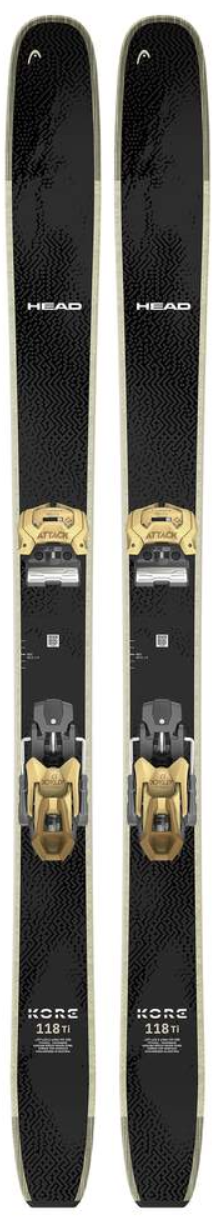 Head KORE 118 Ti bk/bg 2026 Ski Only