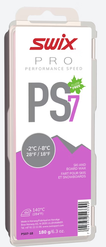 Swix PS7 Violet, -2°C/-8°C, 180g 2026