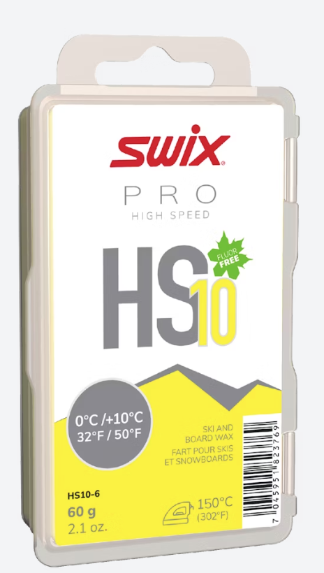 Swix HS10 Yellow, 0°C/+10°C, 60g 2026