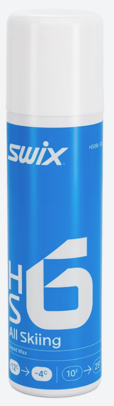 Swix HS6 Liq. Blue, -4°C/-12°C, 125ml 2026
