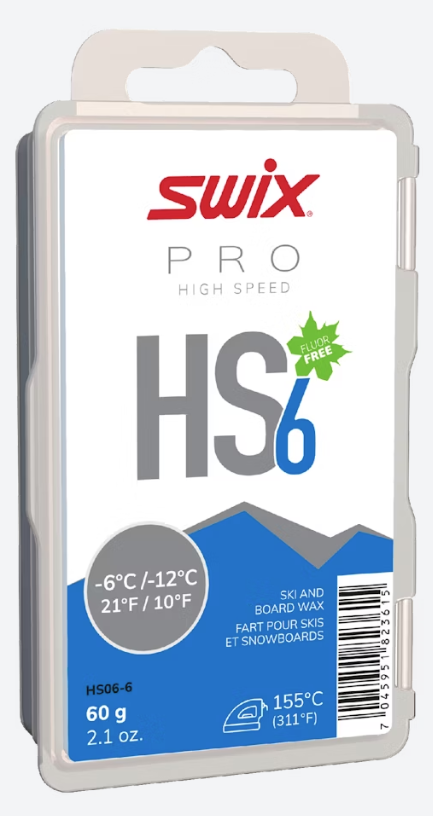 Swix HS6 Blue, -6°C/-12°C, 60g 2026
