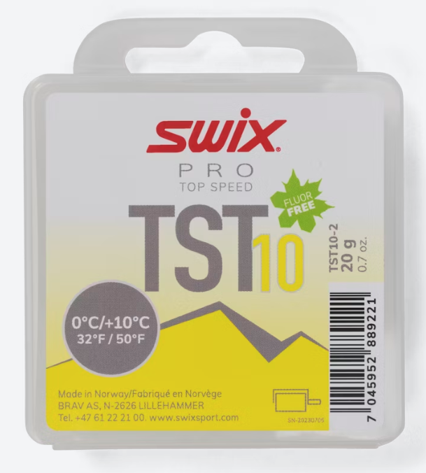 Swix TS10 Turbo Yellow,  0°C/+10°C, 20g 2026