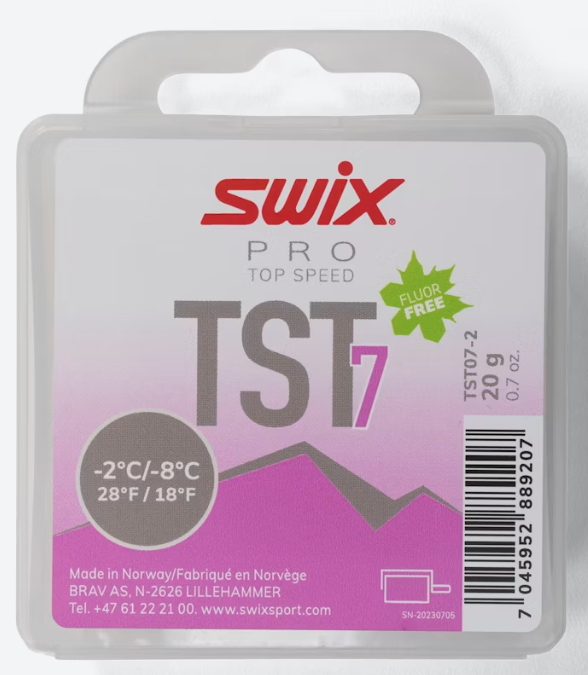 Swix TS7 Turbo Violet, -2°C/-7°C, 20g 2026