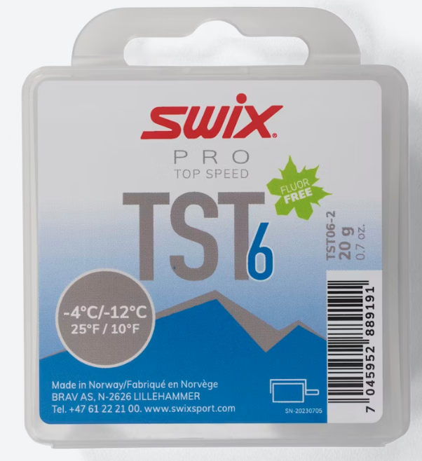 Swix TS6 Turbo Blue, -4°C/-12°C, 20g 2026