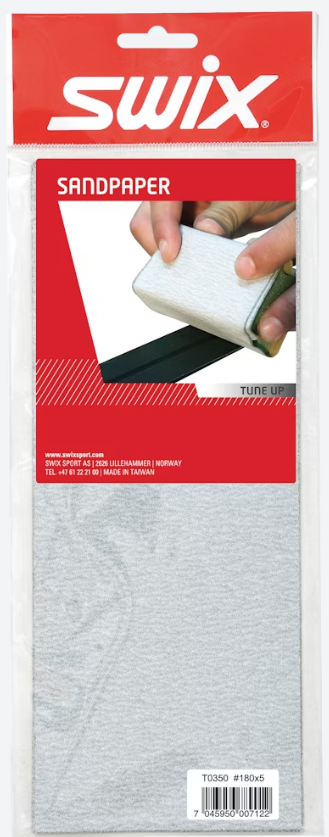 Swix T350 Sandpaper, 5 pcs #180 2026