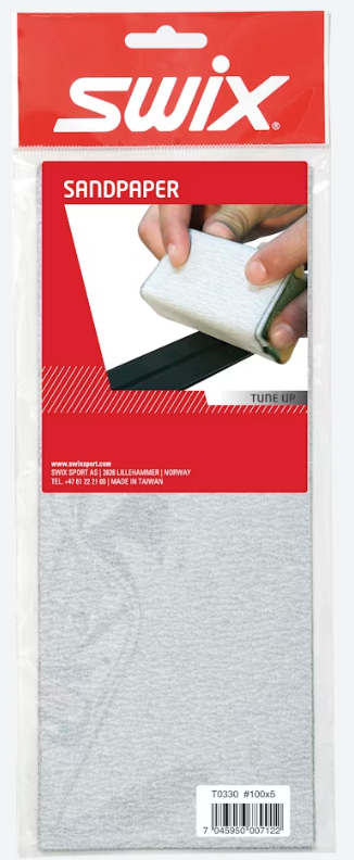 Swix T330 Sandpaper, 5 pcs #100 2026