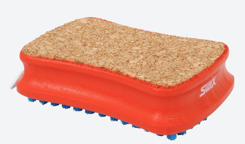 Swix T196B Brush rect., combi cork/nylon 2026