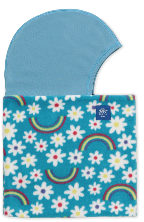 Kids Playful Prints Fleece Shellaclava with Micro Fleece