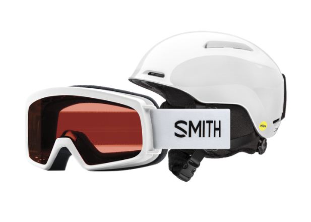 Smith Glide Jr. MIPS/ Snowday Combo White- Youth Small