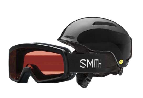 Smith Glide Jr. MIPS/ Snowday Combo Black- Youth Small