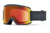 Smith Squad Slate || ChromaPop Everyday Red Mirror Goggles