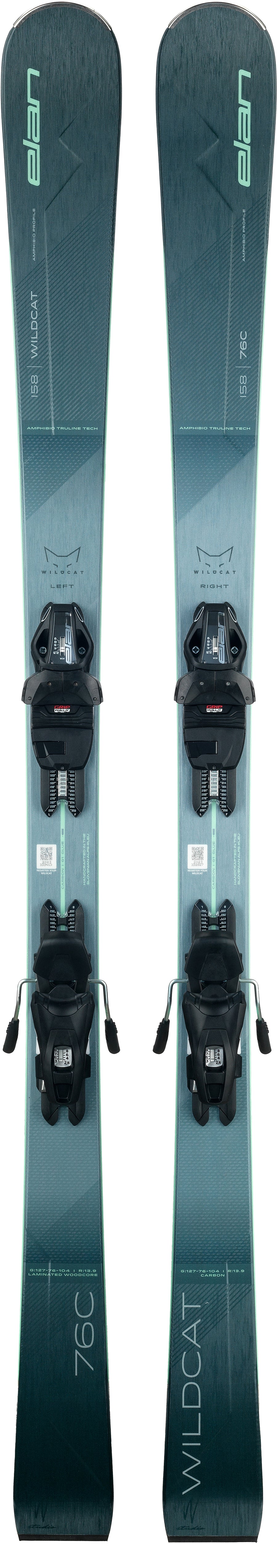 Elan Wildcat 76 C Skis 2025 w/ ELX 9.0 Bindings