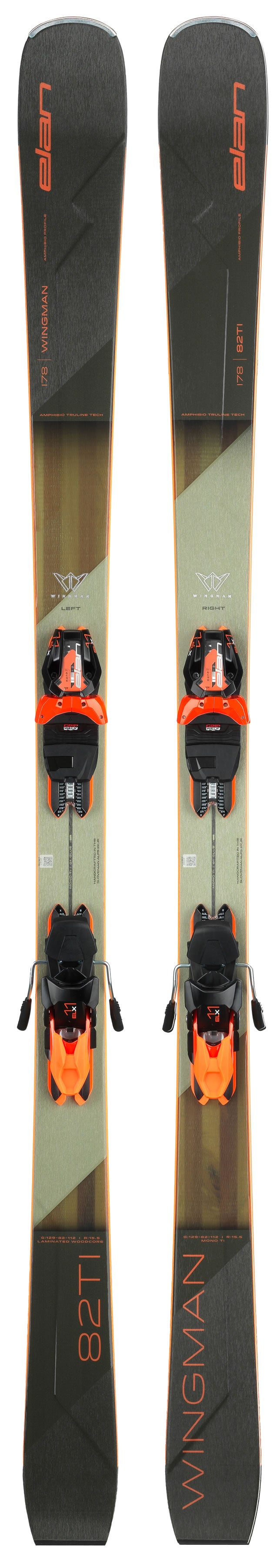 Elan Wingman 82 TI PS Skis 2024 w/bindings
