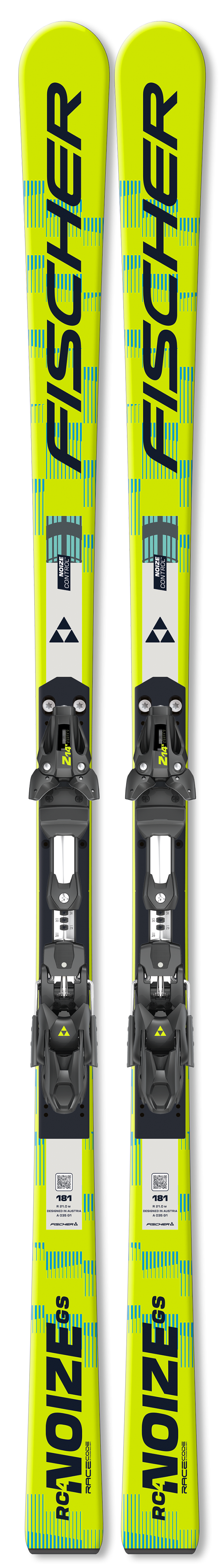 Fischer RC4 Worldcup Noize GS Masters M/B-Plate 2027 (SKI ONLY-BINDING NOT INCLUDED)