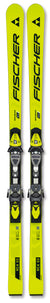 Fischer RC4 Worldcup GS Jr Skis 2024 jr plate