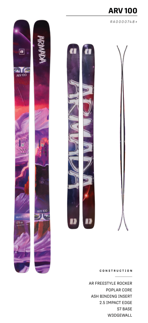 スキー ARMADA ARV100 179cm ARMADA ARV 100 2026 - Ski Depot / RaceSkis.com