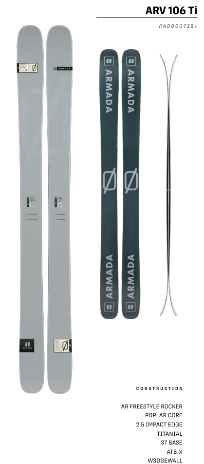 ARMADA ARV 106 Ti 2026 - Ski Depot / RaceSkis.com ARMADA ARV 106 Ti 2026 - Ski Depot / RaceSkis.com